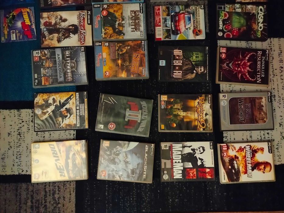 Gry na komputer,pc różne