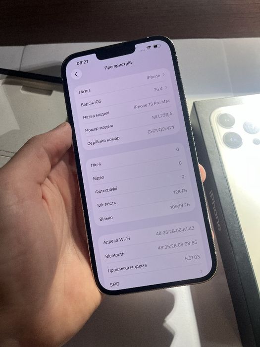 iPhone 13 Pro Max 128 gb Neverlock