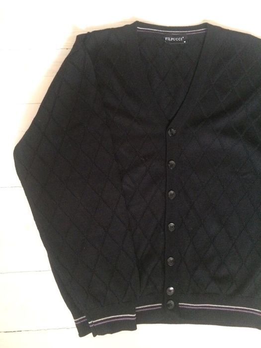 Мужской трендовый кардиган. Вязаная кофта. Новый