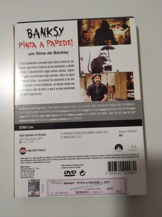 Banksy Pinta a Parede