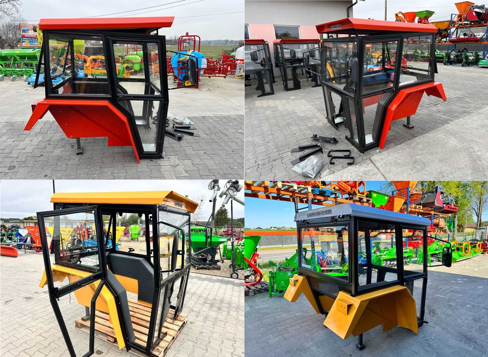 Kabina Ursus Kabina ciągnikowa z błotnikami/ kabina bez błotników C330 C-330 C360 C-360 MF235 MF255 T25 T-25 +wycieraczka / Dostawa całe PL --RATY--