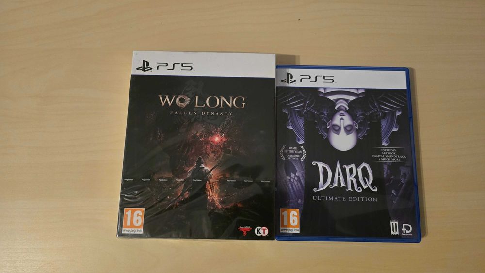Dwie gry na PS5 Playstation