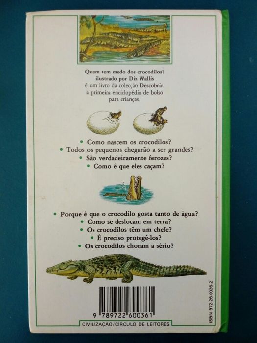 Livro Quem Tem Medo dos Crocodilos