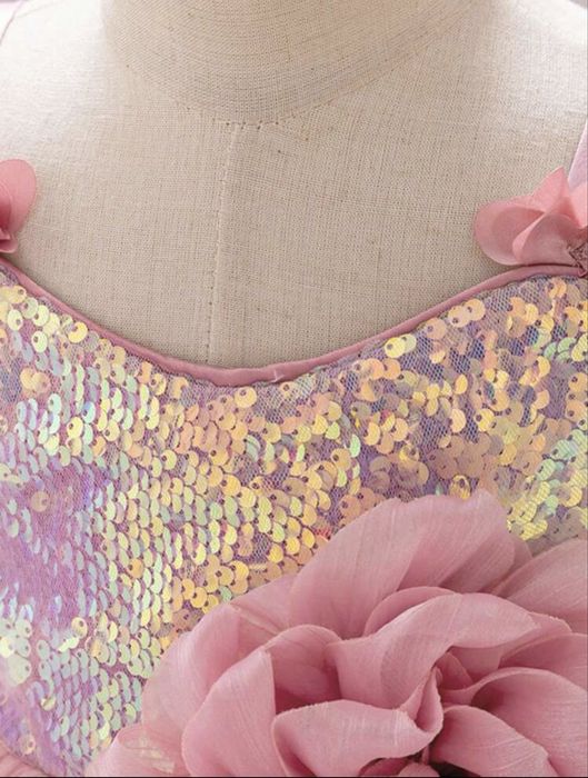 Vestido de princesa floral
