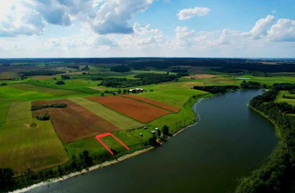 Działka z prywatną LINIĄ BRZEGOWĄ