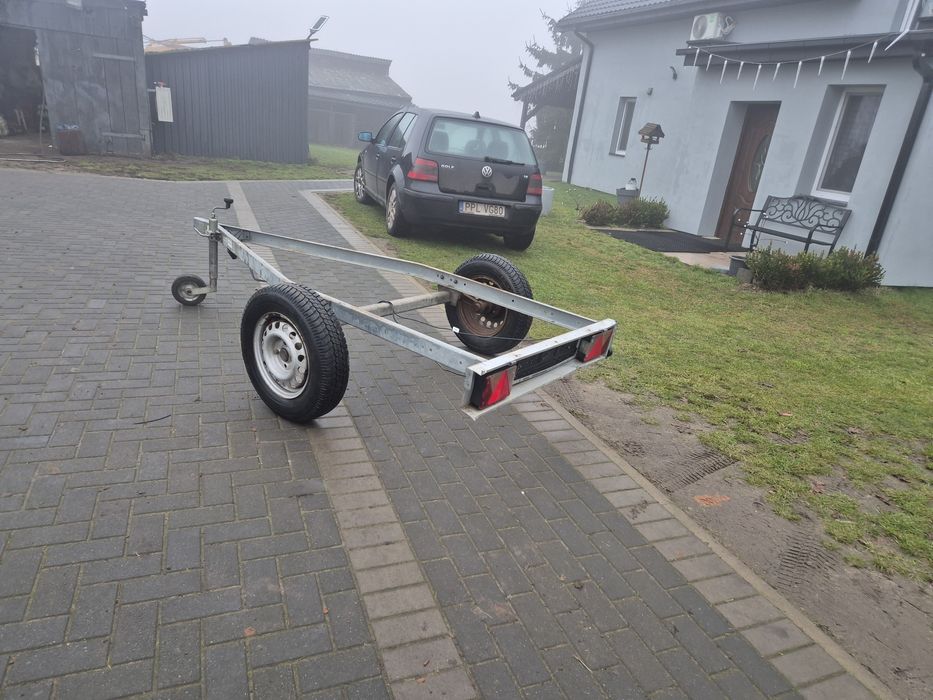 Przyczepka samochodowa 2x1.15  rama do dokończenia