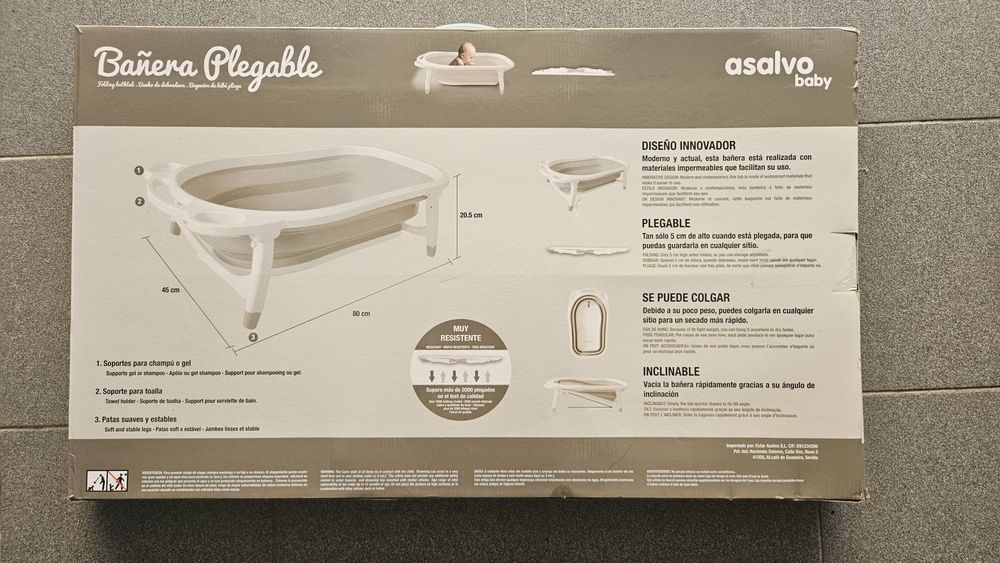 Banheira Ajustável Bébé