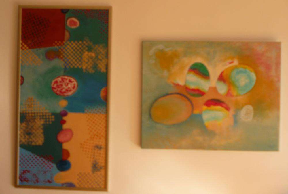 Quadros pintados a Óleo (2)