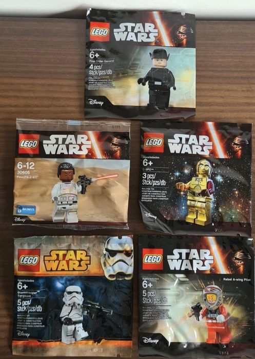 Lego Star Wars. Polybags. Várias referencias. Desde 9€. Selados.