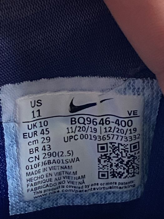 Мужские Спортивные Кроссовки Nike Zoom Pegasus 36 45р(29см)
