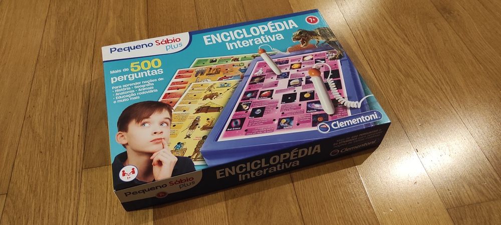 Jogo Enciclopédia Interativa da Clementoni + Aprende Portugal