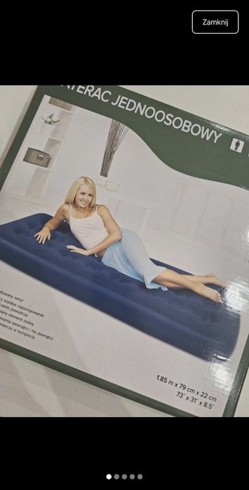 Materac jednoosobowy