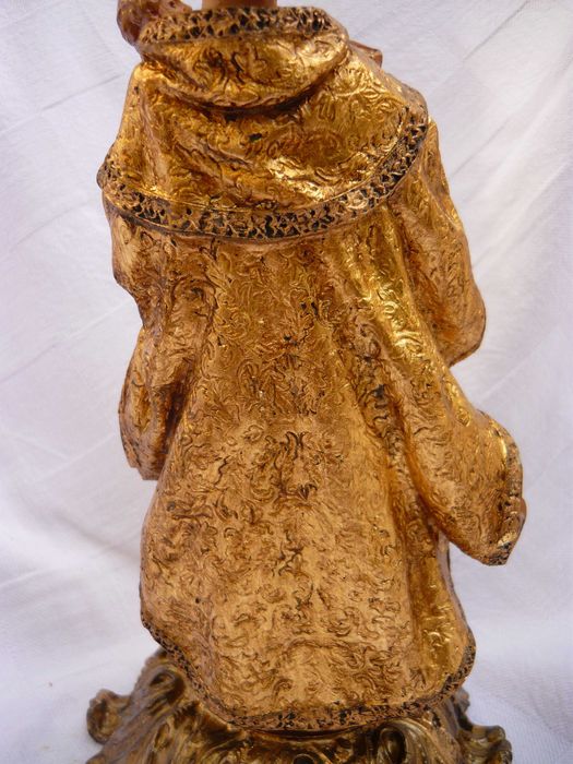 Santo António Drapeado - folha de ouro   E OUTROS