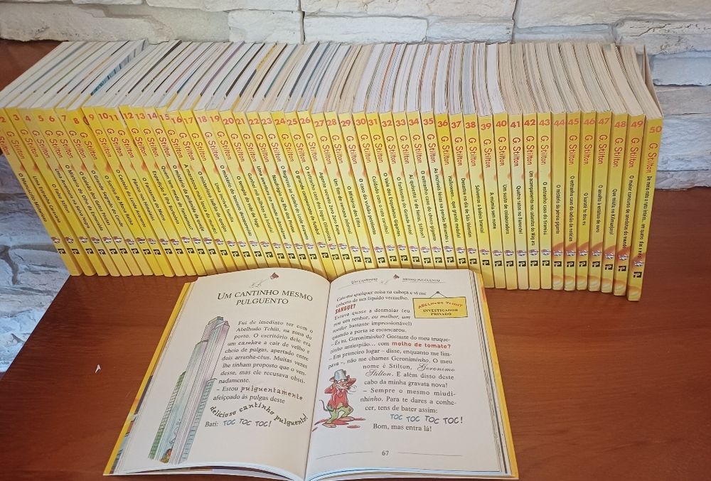 Geronimo Stilton Volumes 1-51