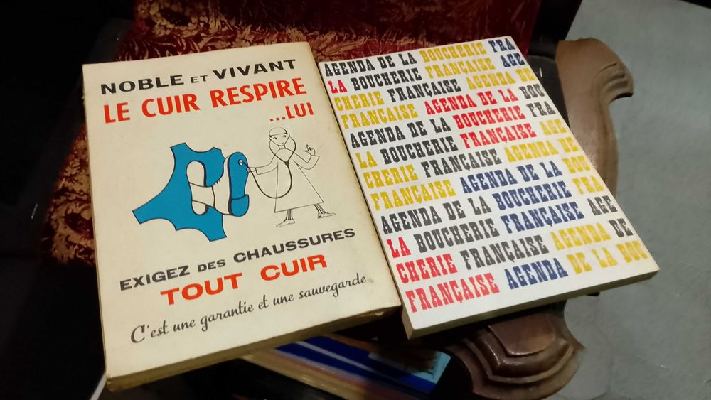 Agenda 1963/72 De la Boucherie Française 2 Unidades