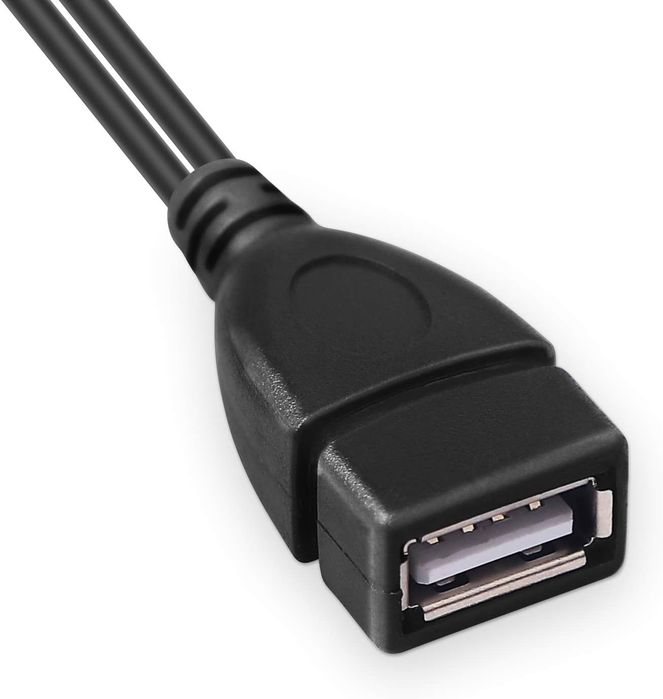 Kabel Y Adapter Otg Host Micro Usb Zasilanie