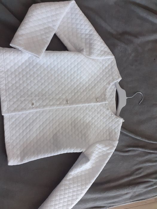 Bolerko komunijne  na dziewczynkę 140/146