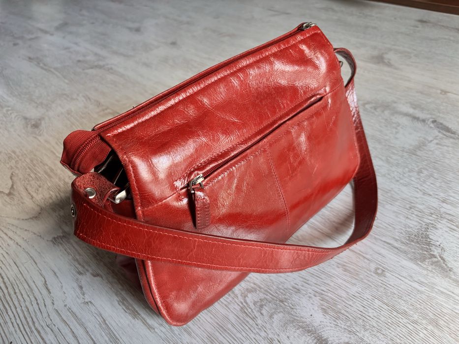 Bordowa torebka C.Pascal