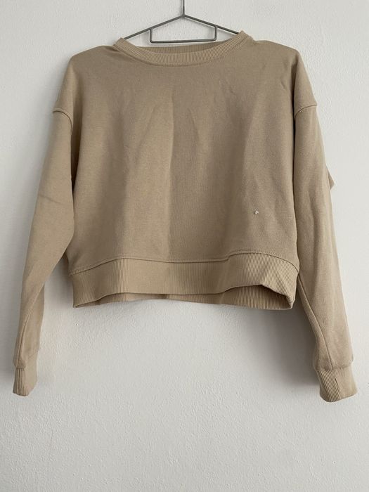 Sinsay beżowa bluza XS