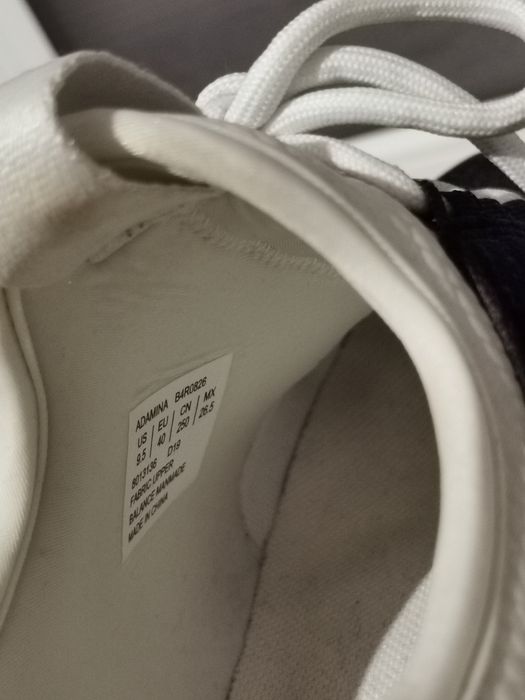 Adidasy calvin klein czarno białe 40