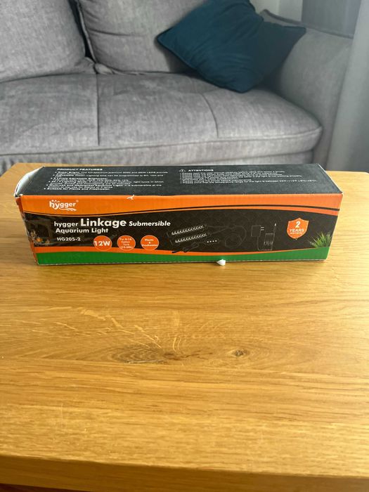 Podwodne oświetlenie LED do akwarium hygger 12W – 7 kolorów, 24/7