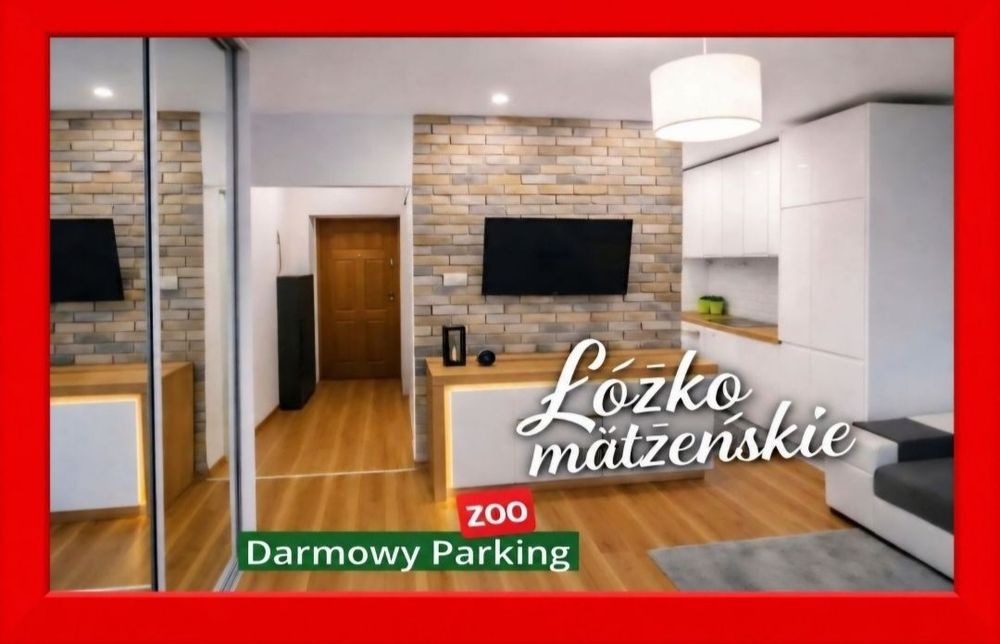 Apartament‼️Centrum ‼️Manufaktura • Parking Gratis-parter-Zoo-Aquapark-AtlasArena-HALAexpo-HopaLupa-atrakcje-NaWyłacznosc