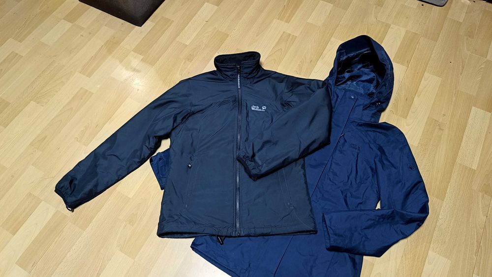 Damska kurtka 3w1 JACK WOLFSKIN TEXAPORE r.XS stan bardzo dobry