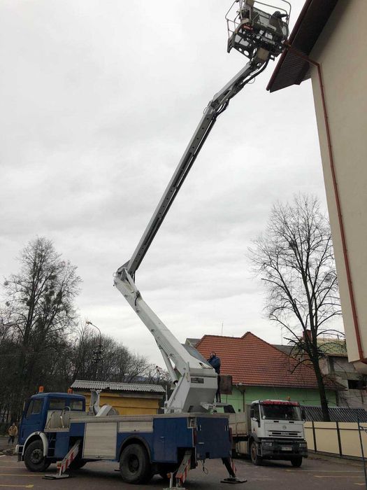 Послуги автовишки 29м | Оренда автовишки з водієм