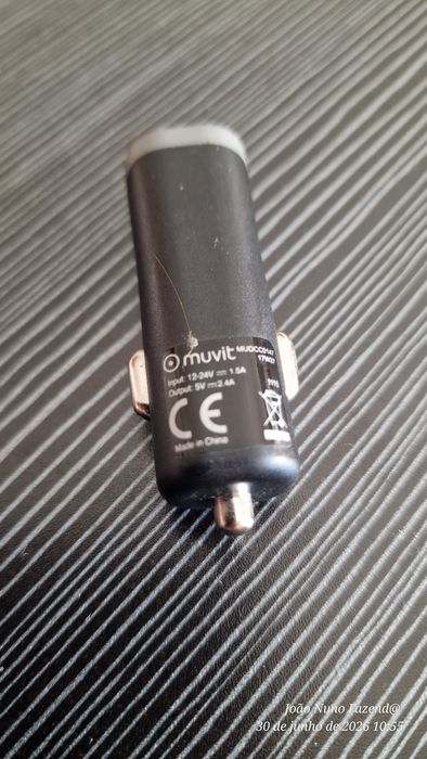 Carregador usb isqueiro