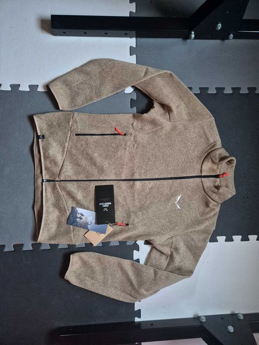 Nowa męska ciepła bluza kurtka polarowa turystyczna górska Salewa 50/L