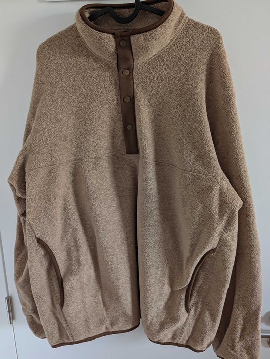Casaco Polar Uniqlo Homem L Bege