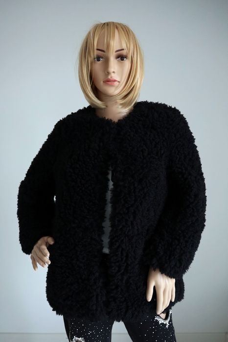 Kurtka damska baranek Mango