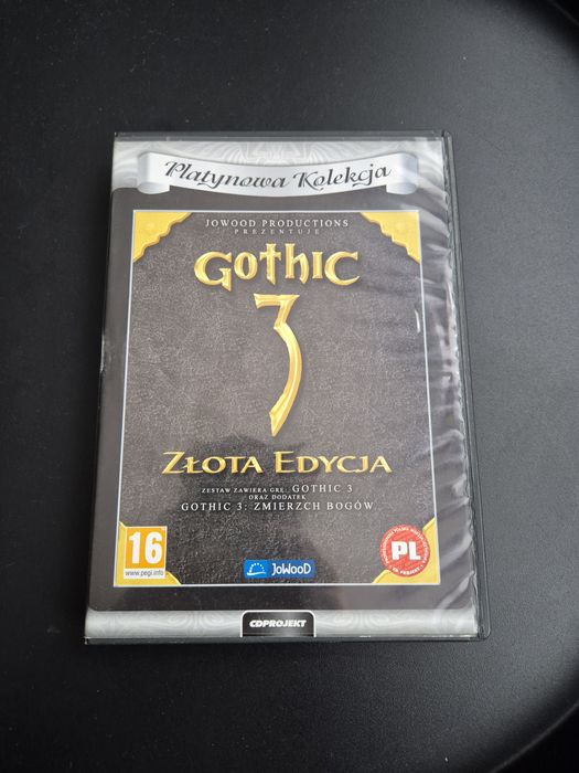 Gothic 3 złota edycja pc zmierzch bogów książka pudełko gra pc