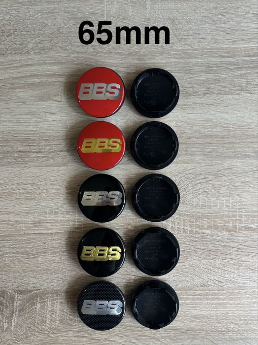 Conjunto 4 Centros BBS 56mm 60mm 65mm 68mm 70mm