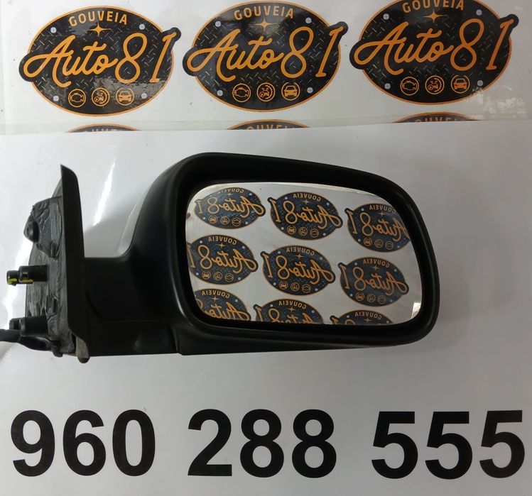 Espelho retrovisor eletrico direito peugeot 307 ano 2006 cinza
