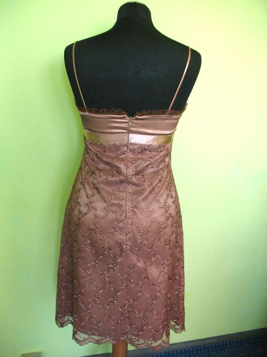 Sukienka na ramiączka - 36 S -  biust 85 cm