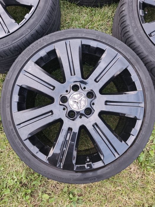 Alufelgi z oponami Mercedes-Benz W164 5x112 19" czarne