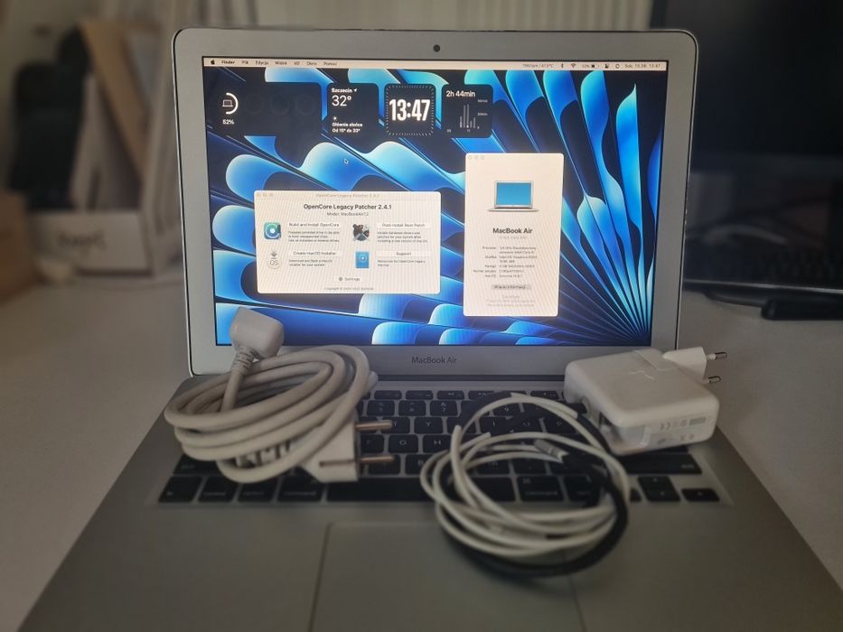 MacBook Air 13 (Early 2015) | Zmodernizowany | (Sonoma) | 256gb