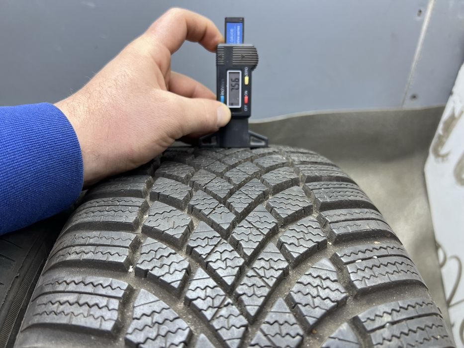 Шини зима 7.6 мм 2021р пара 205 50 R17 Bridgestone Blizzak LM005 зимові 2шт