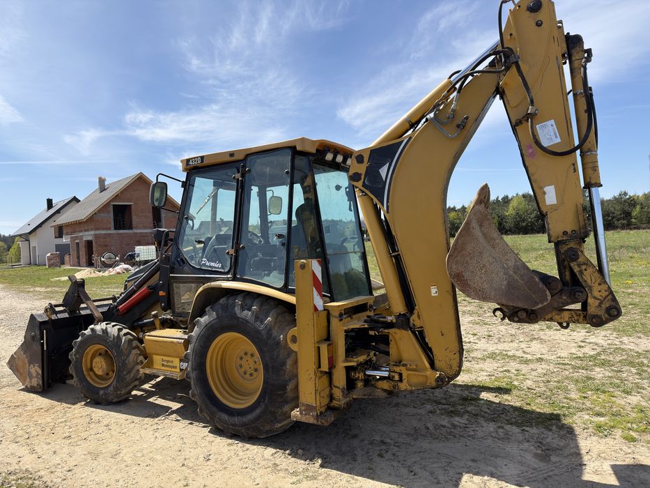 Caterpillar 432D premier 5 biegow koparko ładowarka cat 432d
