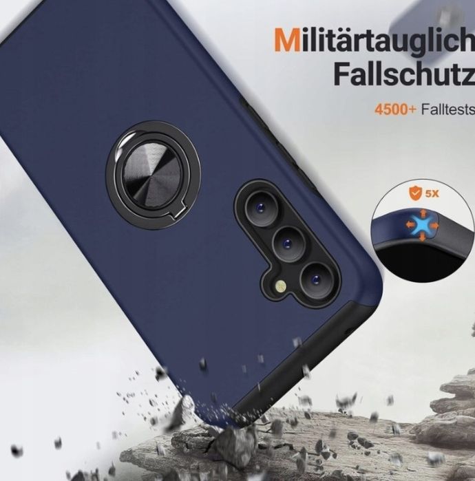 Etui Samsung Galaxy A54 5G z obrotowym magnetycznym uchwytem