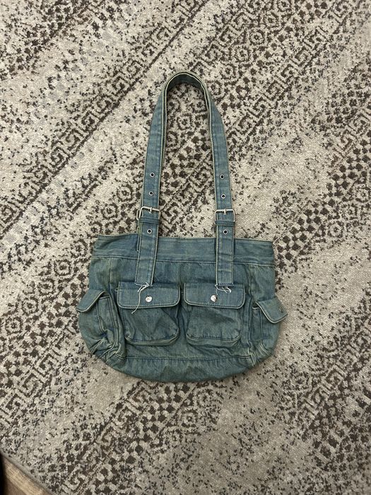 Сумка stradivarius джинсова