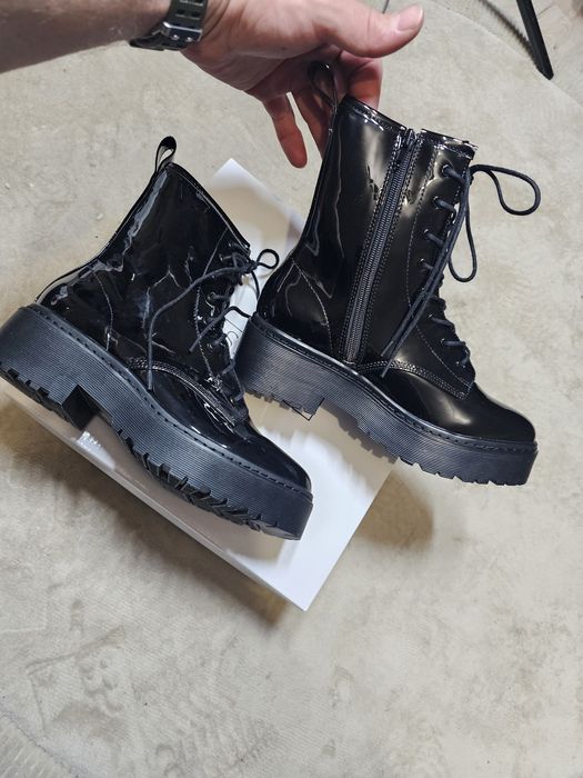 Lakierowane botki NLY Shoes