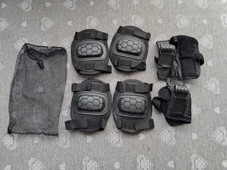 Zestaw ochraniacze na kolana, łokcie, dłonie Rozmiar M
