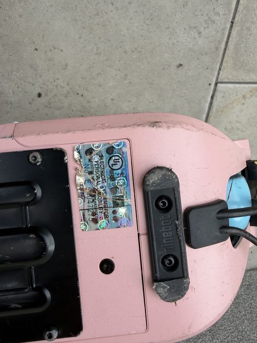 !РОЗПРОДАЖ! Дитячий рожевий електросамокат  ninebot kids scooter by Segway