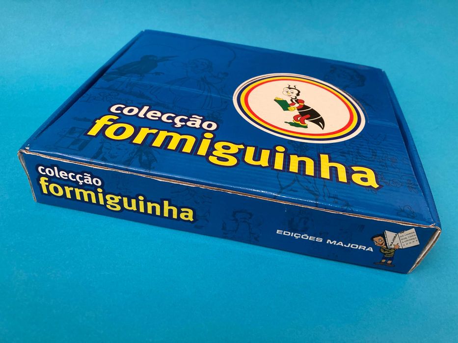 Caixa Vazia da Colecção Livros da Formiguinha da Majora