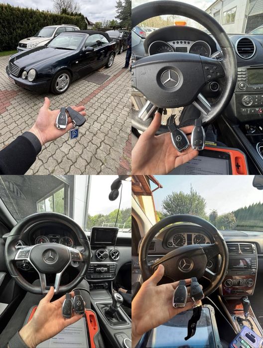 Dorabianie Kluczy Klucz Pilot Mercedes Benz Vito Sprinter A klasa C
