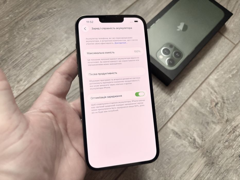 iPhone 13 Pro Max 128gb Alpine Green