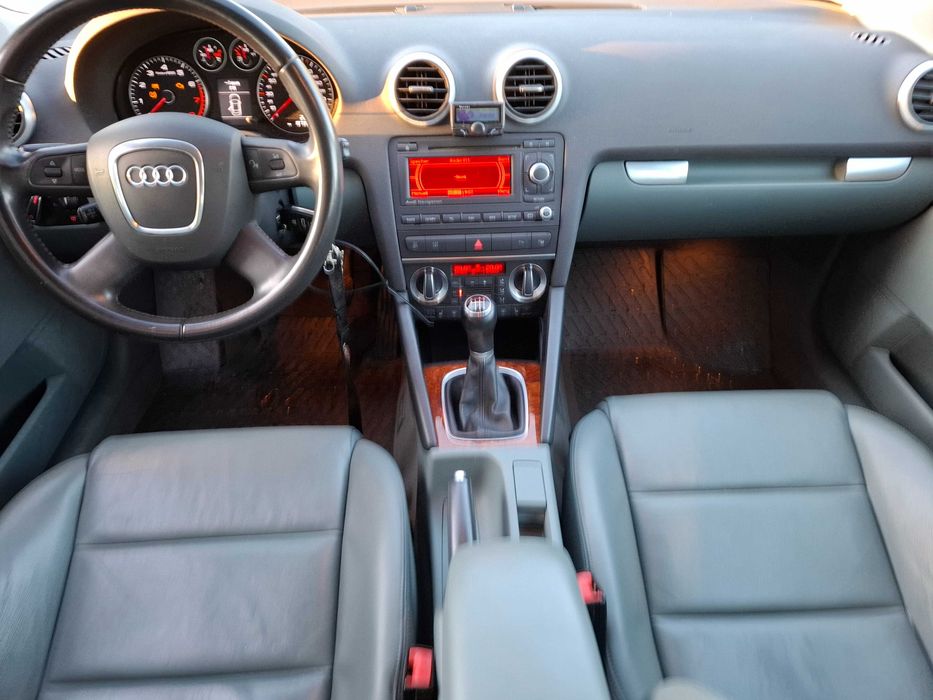 Audi A3 Sportback 2008 bogate wyposażenie. Polecam.