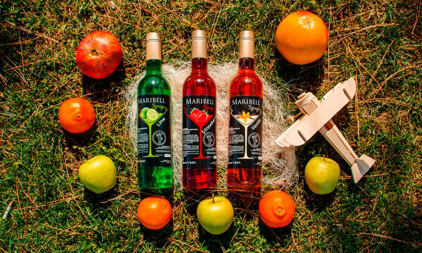 Сиропи для лимонадів, коктейлів Maribell